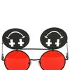 Jeremy Scott Shiny Smile Sunglasses in Black for Men - Lyst