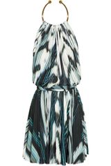 Just Cavalli Printed Crepe-jersey Dress