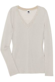 M Missoni Crochet-knit Sweater - Lyst