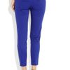 Mcq By Alexander Mcqueen Zipdetailed Stretch Cottontwill Skinny Pants in Blue - Lyst