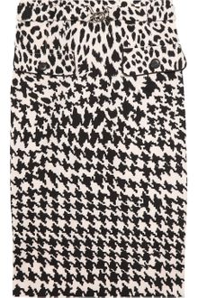McQ by Alexander McQueen Printed Stretch-cotton Pencil Skirt - Lyst