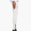 Pierre Balmain White Washed Zip Jeans in White - Lyst