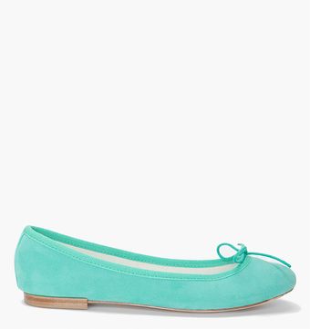 Repetto Goatskin Ballerina Flats - Lyst