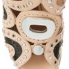 Alaïa Embellished Leather Platform Sandals in Beige (nude) - Lyst
