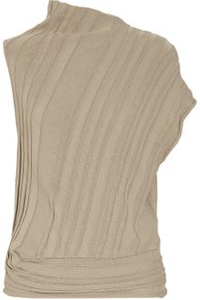 Alexander Wang Asymmetric Ribbed Cotton Top - Lyst