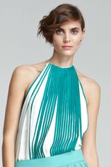 Chloé Pleated Halter Top