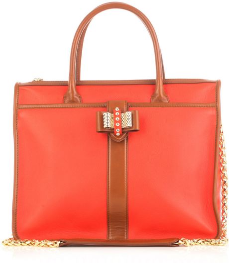 Christian Louboutin Sweet Charity Shopper Bag in Red - Lyst