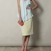 Diane Von Furstenberg Wanata Top in Blue (light aqua) - Lyst