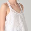 Ella Moss Annie Eyelet Tank Top in White - Lyst