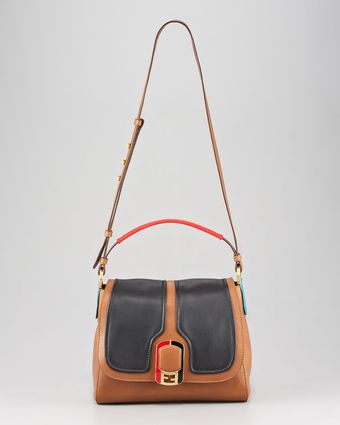  Anna Colorblock Shoulder Bag 