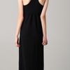 James Perse Racer Back Maxi Dress in Black - Lyst