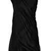 La Petite Salope Twisted Cottonvoile Dress in Black - Lyst