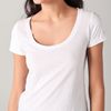 Lanston Tucked Sleeve Tee in White - Lyst