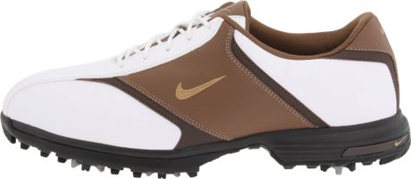 mens nike leather golf shoes