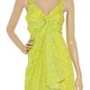 Paul & Joe Printed Cotton and Silkblend Dress in Yellow - Lyst