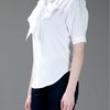 Ralph Lauren Faith Blouse in White - Lyst
