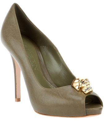 Alexander McQueen Skull Pump - Lyst
