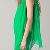 Alice + Olivia Draped One Shoulder Dress in Green - Lyst