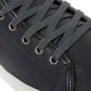 Asos Asos Mid Top Leather Trainers in Black for Men (navy) - Lyst