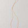 Belle Noel Wishbone Necklace in Gold - Lyst