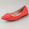 Elizabeth And James Kimi Hidden Wedge Flats in Red (coral) - Lyst