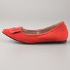 Elizabeth And James Kimi Hidden Wedge Flats in Red (coral) - Lyst