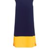 Jaeger Colour Block Dress in Blue (navy) - Lyst
