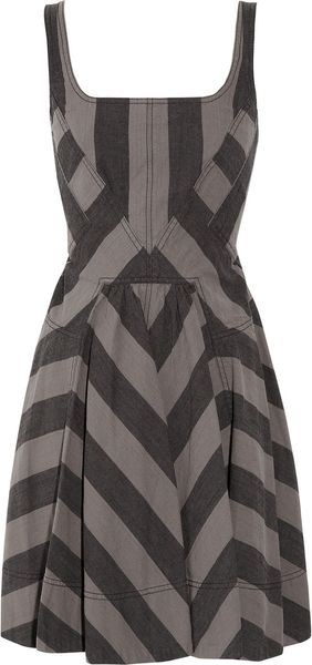 Marc By Marc Jacobs Jailbird Cotton-twill Dress - Lyst