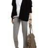 Marc By Marc Jacobs Feather Jersey Leggings in Gray - Lyst