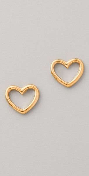 Marc By Marc Jacobs Love Edge Stud Earrings - Lyst