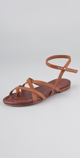Matt Bernson Jack Strappy Flat Sandals - Lyst