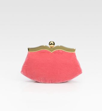  Velvet Frame Clutch 