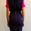 Preen Pencil Skirt in Blue (navy) - Lyst