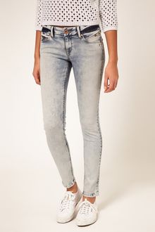 River Island River Island Bleached Skinny Jean - Lyst