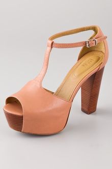 See By Chloé T Strap Platform Sandals - Lyst