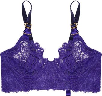  Clemence Baking Underwired Stretch-lace Bra 