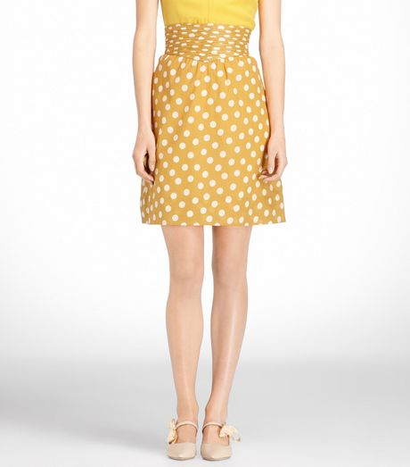 Tory Burch Nellie Skirt in Orange - Lyst