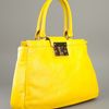 Tory Burch Structured Bag in Yellow - Lyst