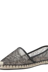 Valentino Flat Lace Espadrille