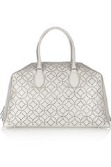 Alaïa Perforated Leather Tote