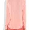 Elizabeth And James Emile Paneled Silkcrepe Blouse in Pink - Lyst