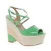 Moschino Cheap & Chic Moschino Cheap and Chic Kigelia Patent Wedge Sandals