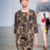 Rachel Comey Fall 2012 Rose Print Pencil Dress in Brown - Lyst