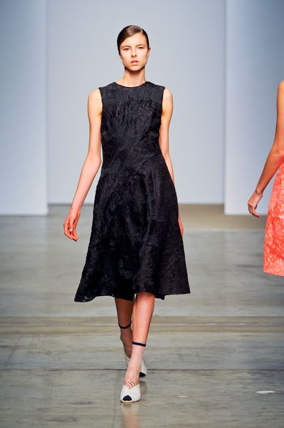 Rachel Comey Fall 2012 Floral Print Midi Dress in Blue - Lyst