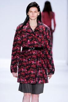 Richard Chai Fall 2012 Pleated Knee-Length Skirt - Lyst