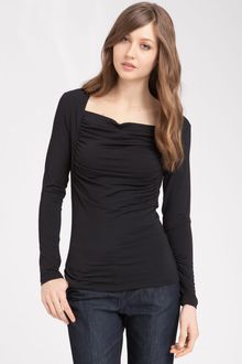 T Tahari Addy Jersey Top - Lyst