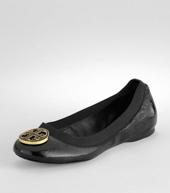 Tory Burch Patent Caroline Ballet Flat - Lyst
