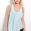 Diane Von Furstenberg Wanata Top in Blue (light aqua) - Lyst