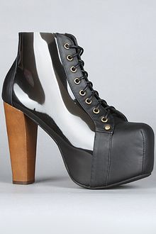 Jeffrey Campbell The Cleata Shoe in Black Smoke - Lyst
