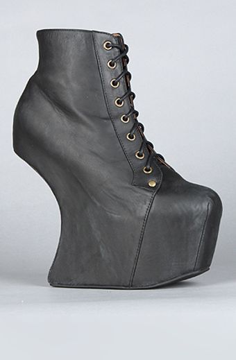  The Night Lita Shoe in Distressed Black 